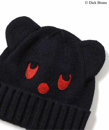 黑熊針織帽