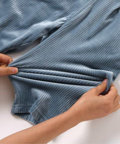 保暖柔軟連體褲 10分褲