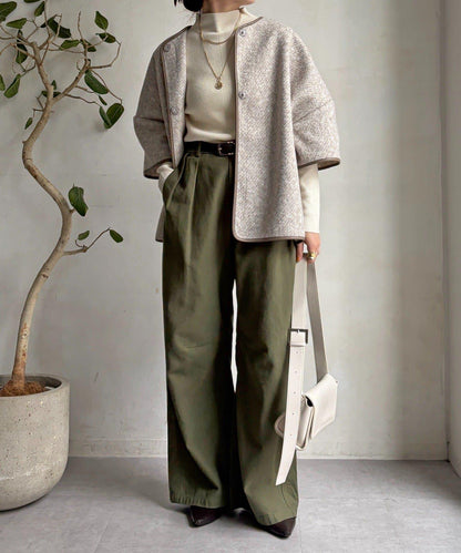 【DouDou】羊毛斗篷風外套