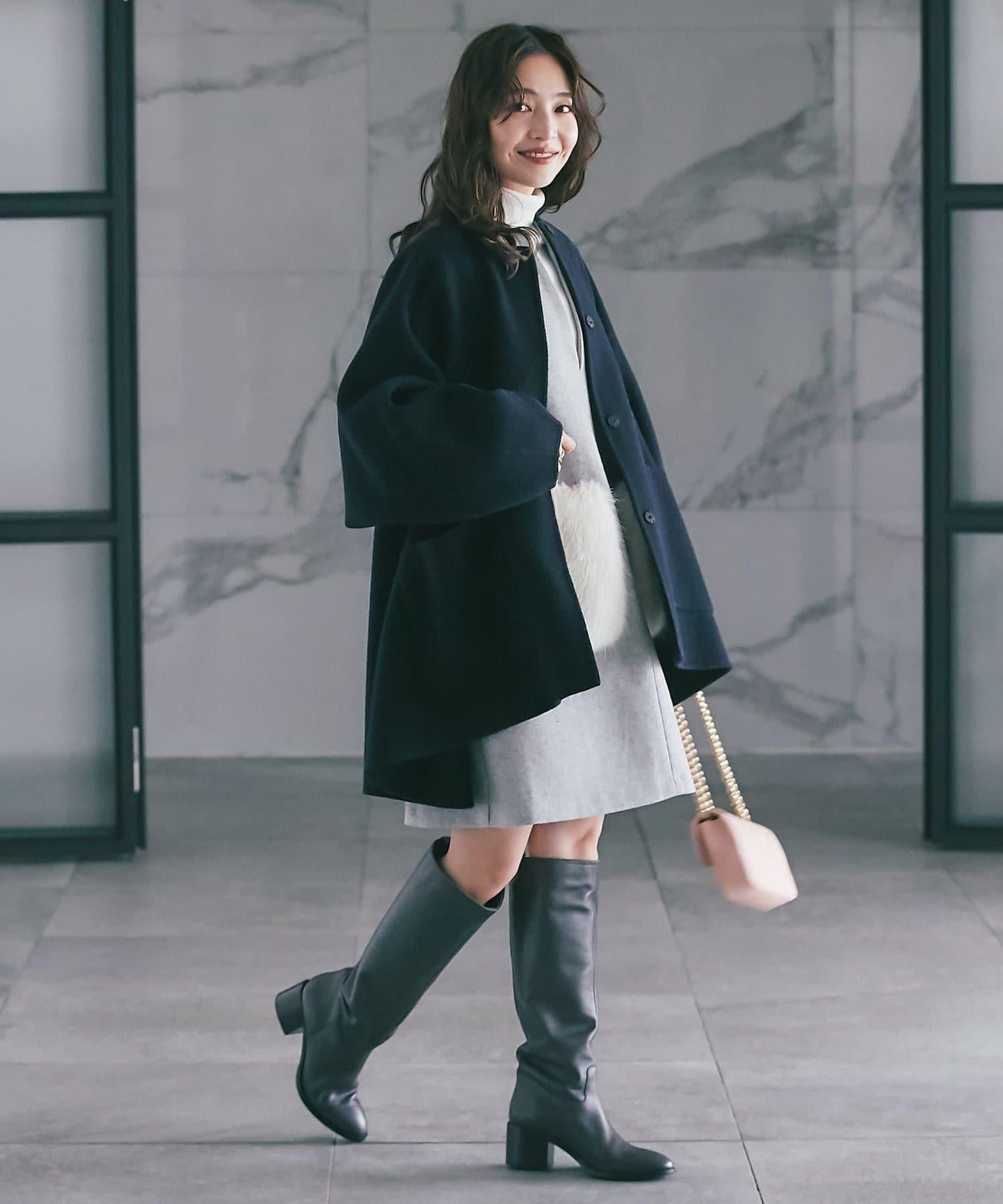 【miki監修・復刻】口袋毛絨呢夾克