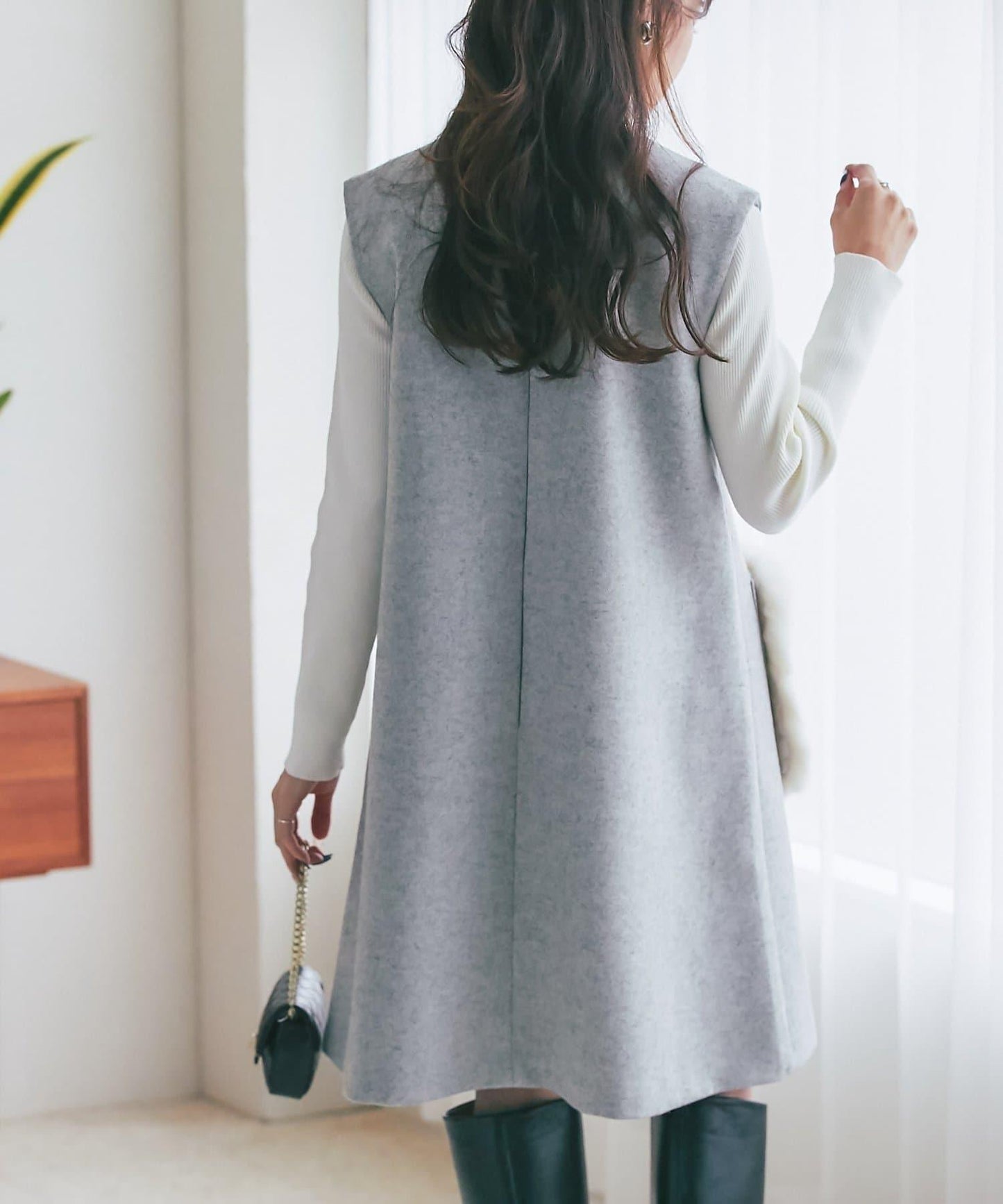 【miki監修・復刻】口袋毛絨呢夾克