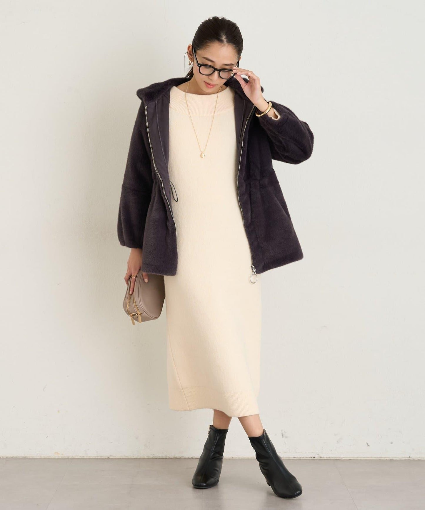 主打單品◎仿皮草大衣