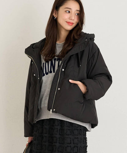 大人休閒風工裝風純羽絨