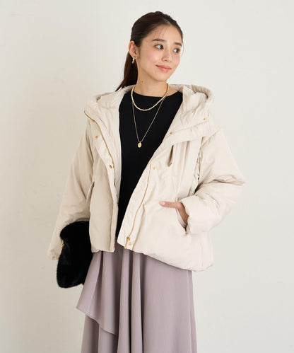 大人休閒風工裝風純羽絨