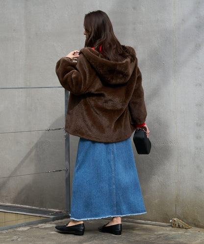 主打單品◎仿皮草大衣