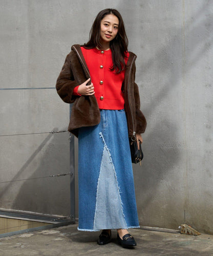 主打單品◎仿皮草大衣