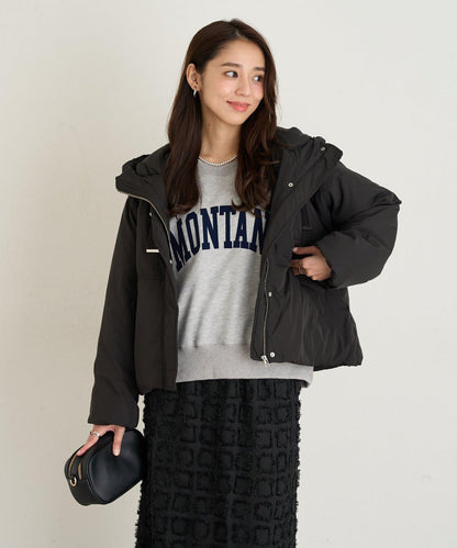 大人休閒風工裝風純羽絨