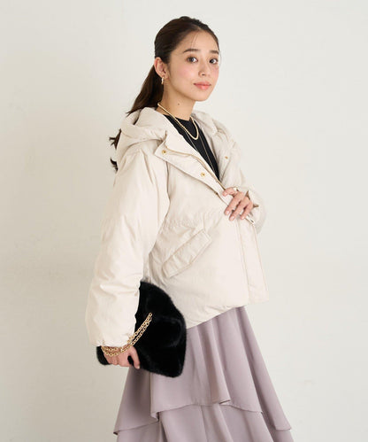 大人休閒風工裝風純羽絨