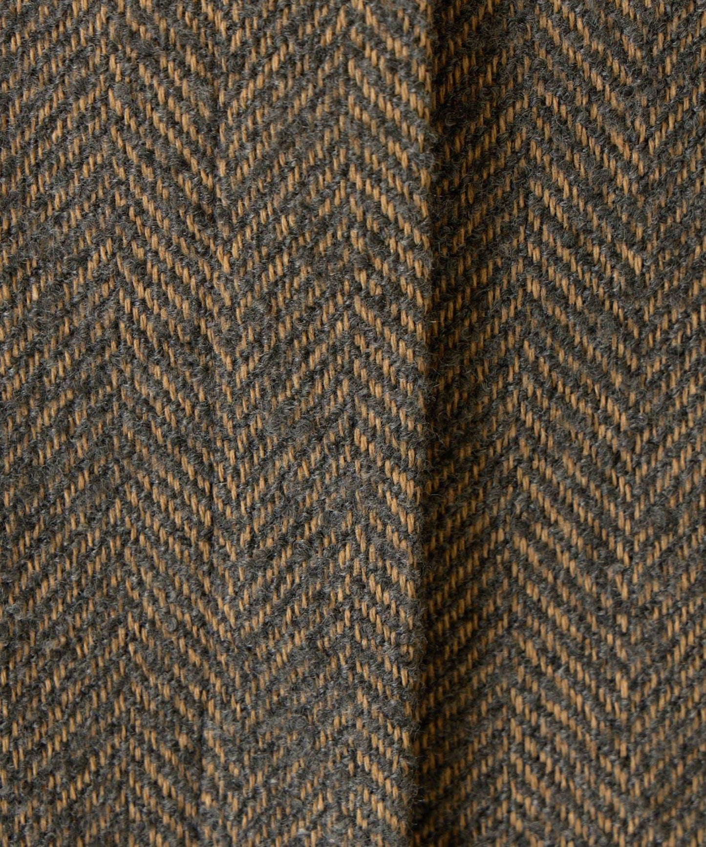 人字紋長款大衣