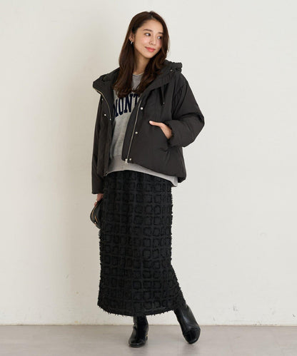 大人休閒風工裝風純羽絨