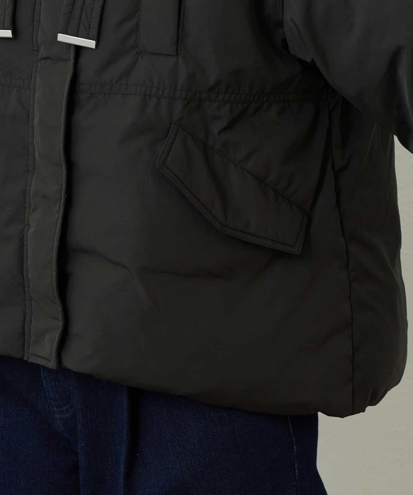 大人休閒風工裝風純羽絨