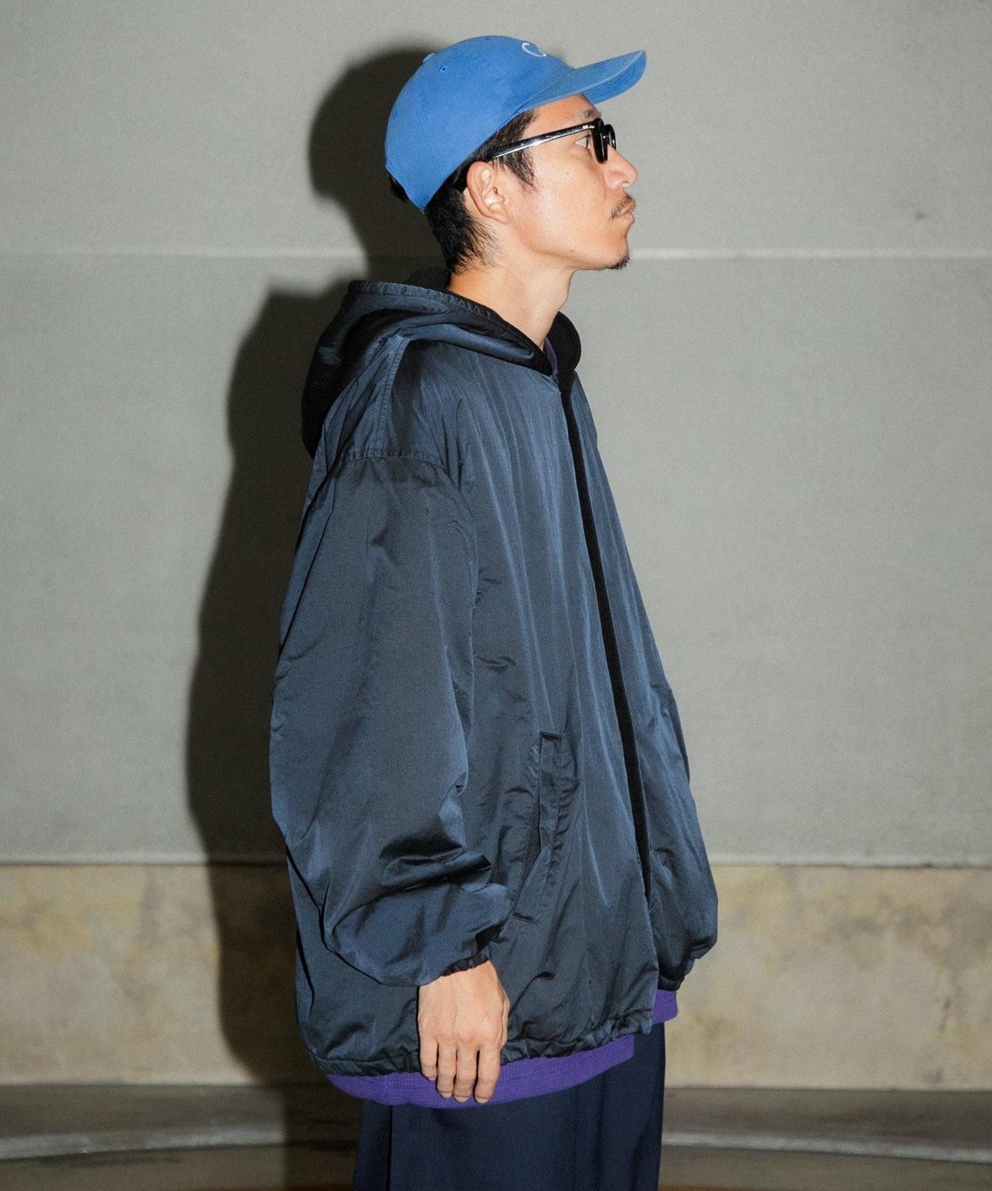 Dad 尼龍教練夾克大衣