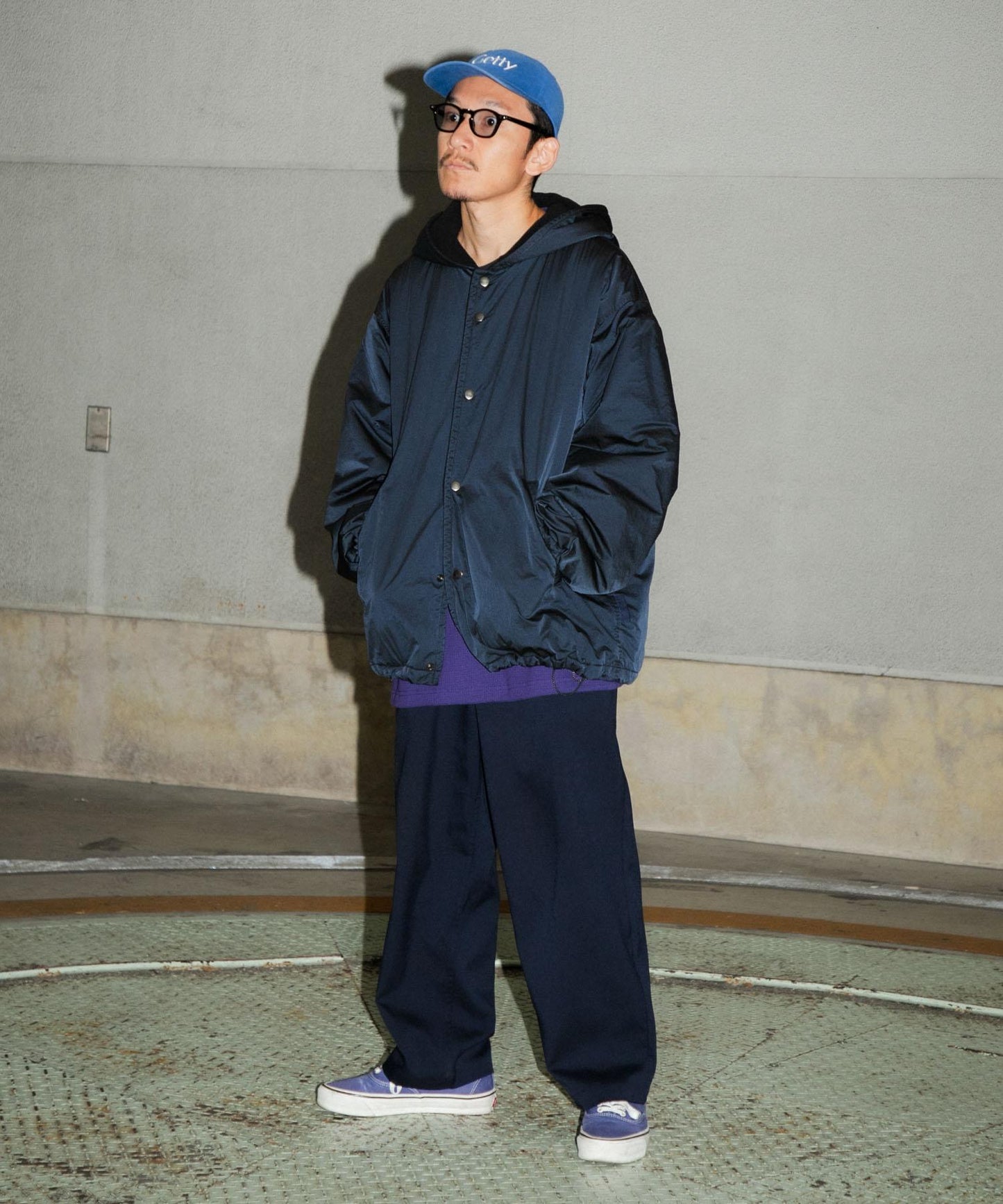 Dad 尼龍教練夾克大衣