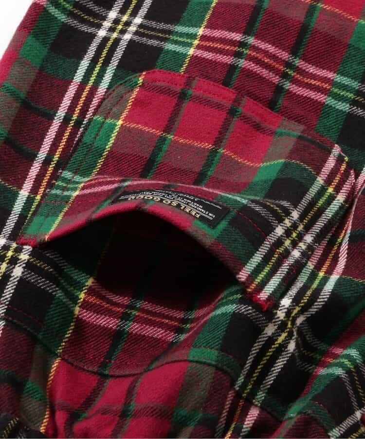 【リンク】格子長褲 10分丈