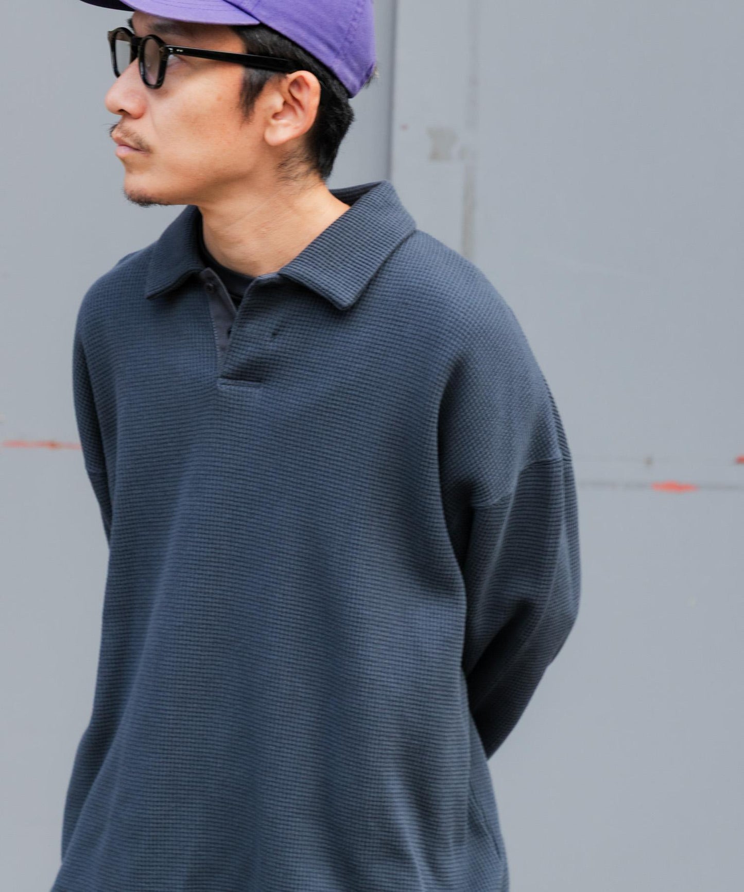 『UR TECH』Dad TECH 翻領套頭衫