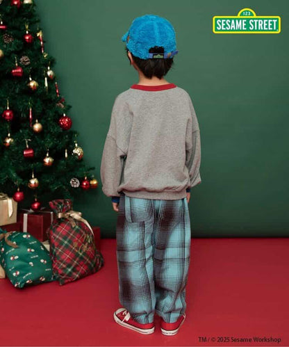 芝麻街仿羊羔絨棒球帽