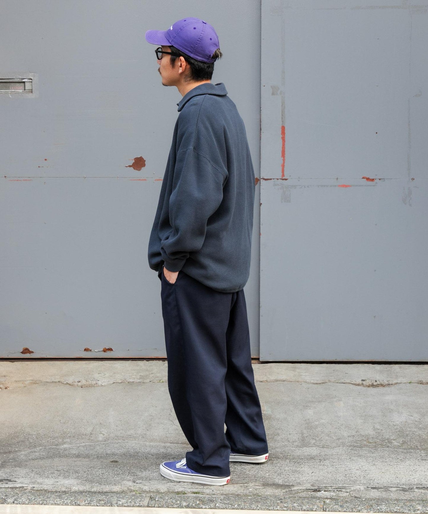 『UR TECH』Dad TECH 翻領套頭衫