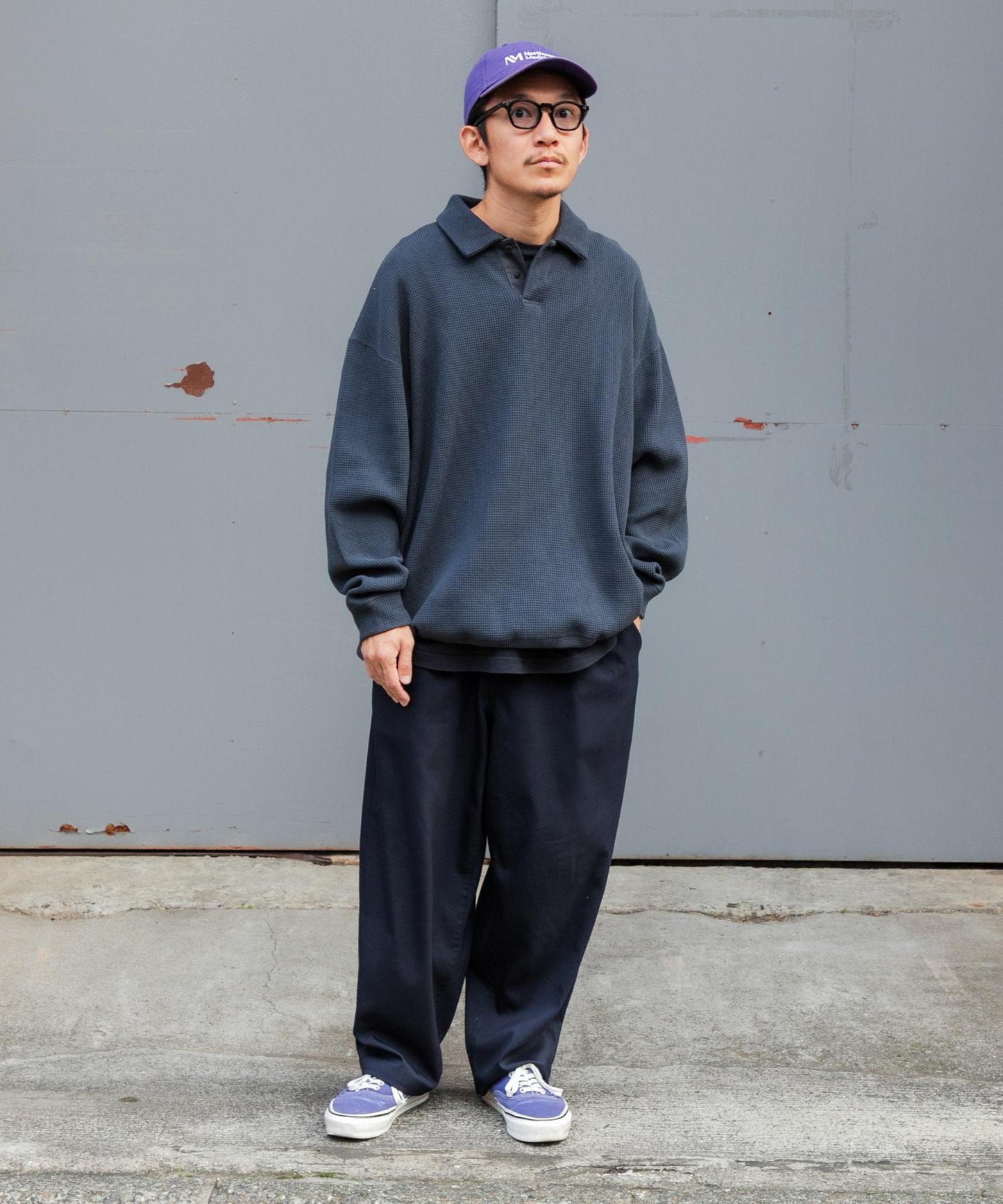 『UR TECH』Dad TECH 翻領套頭衫