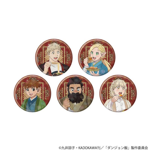 《迷宮飯》57mm鐳射徽章04/全套（共5種）（新繪插畫）【全套/5個裝】