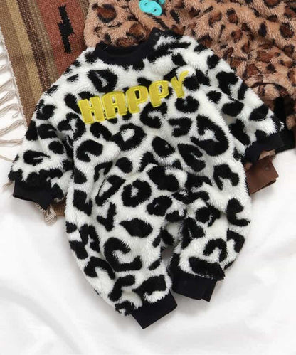 Bpop 毛絨連體衣