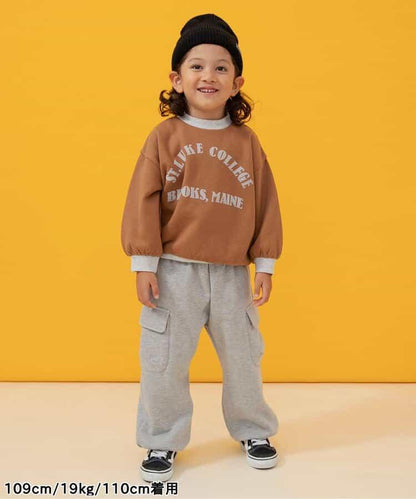 加絨工裝褲 10分褲