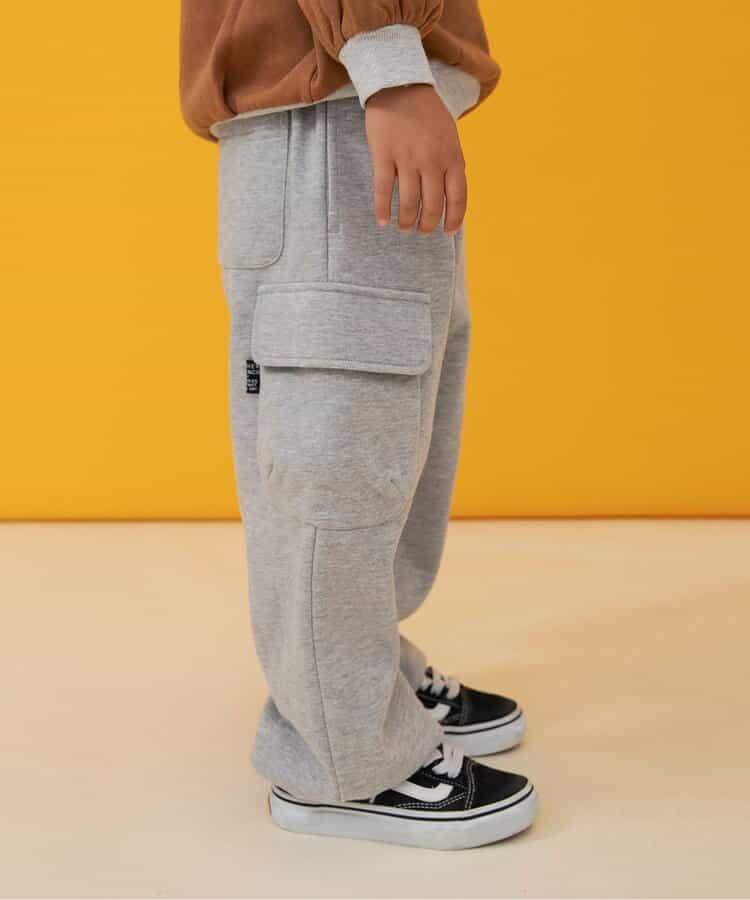 加絨工裝褲 10分褲