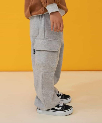 加絨工裝褲 10分褲