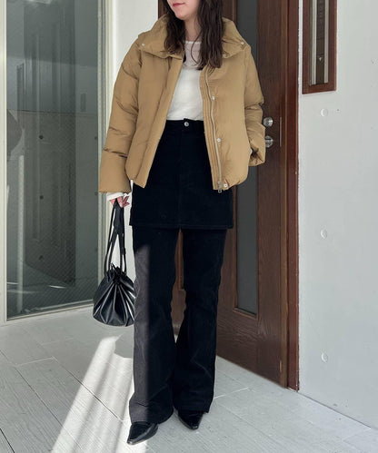 【輕量/保溫性優越】2WAY中棉羽絨夾克