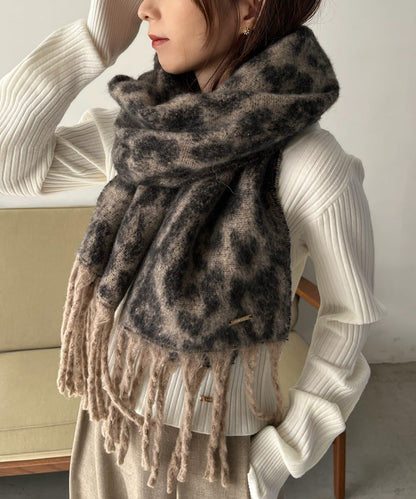 豹紋圍巾