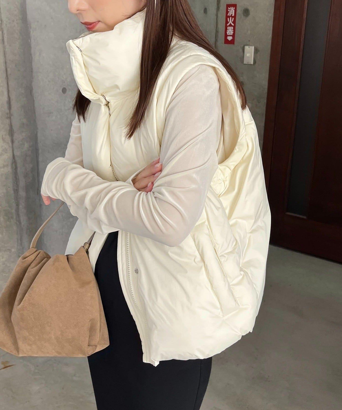 【輕量/保溫性優越】2WAY中棉羽絨夾克