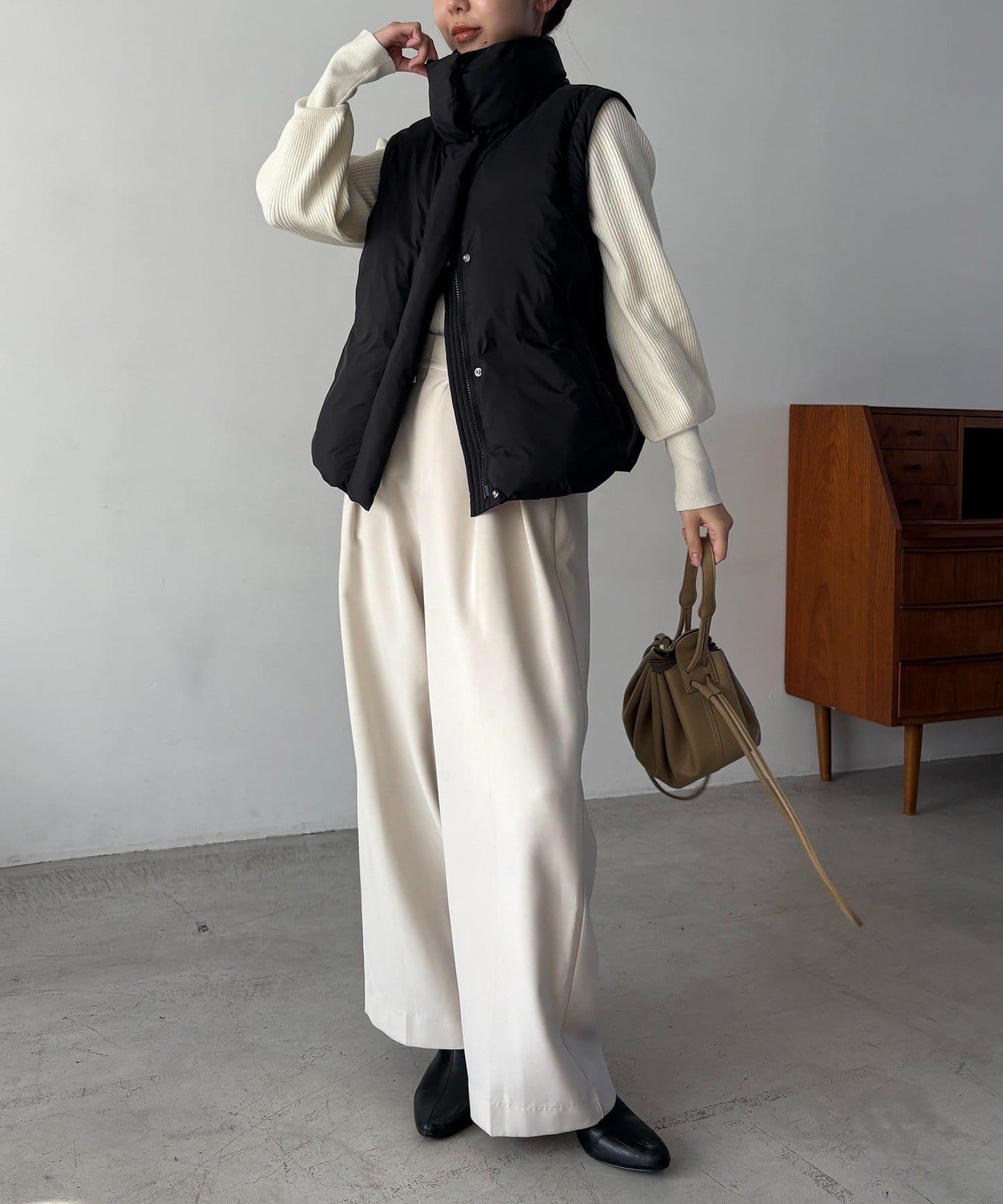 【輕量/保溫性優越】2WAY中棉羽絨夾克