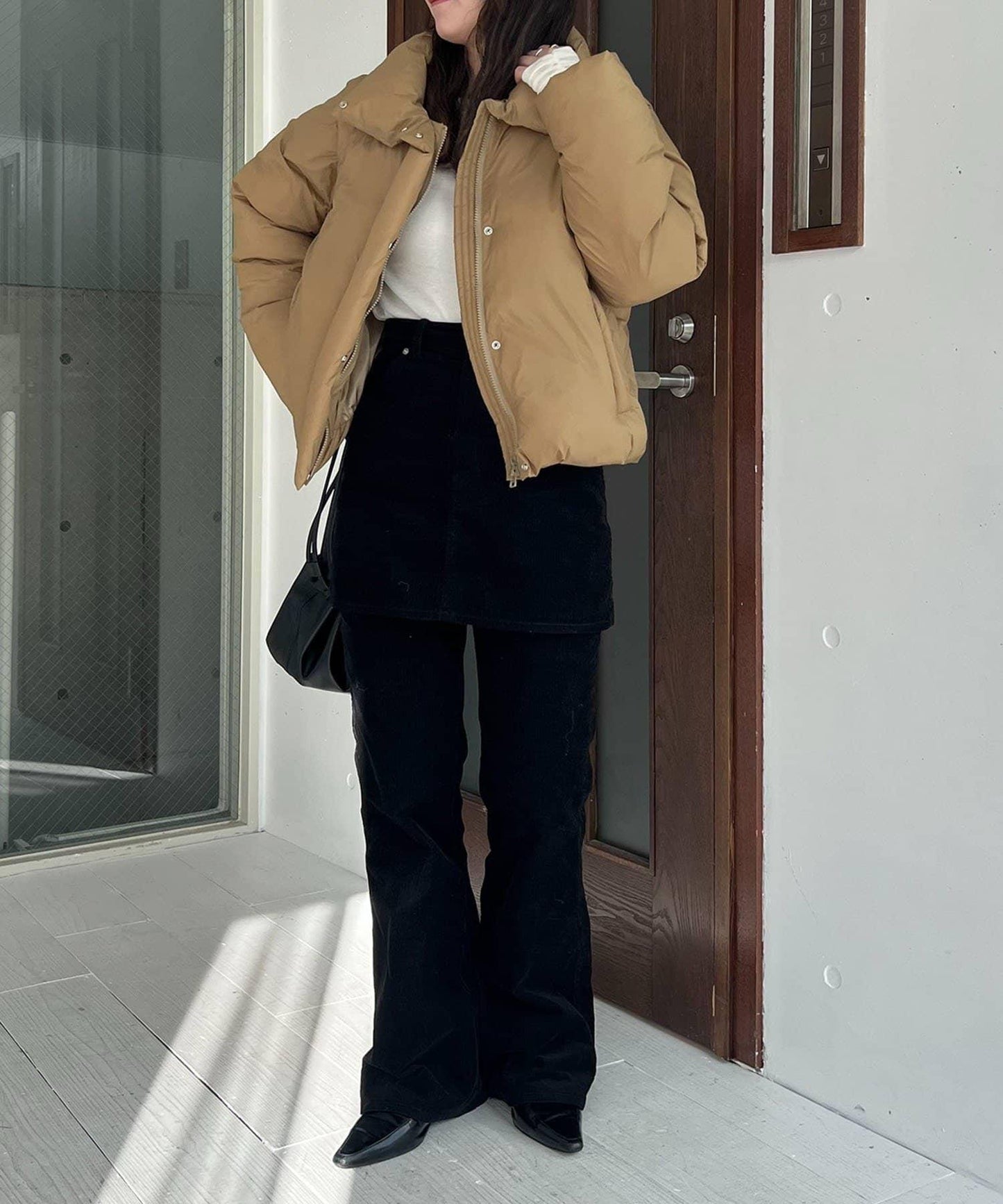 【輕量/保溫性優越】2WAY中棉羽絨夾克