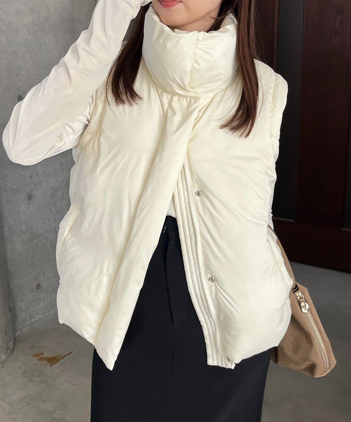 【輕量/保溫性優越】2WAY中棉羽絨夾克