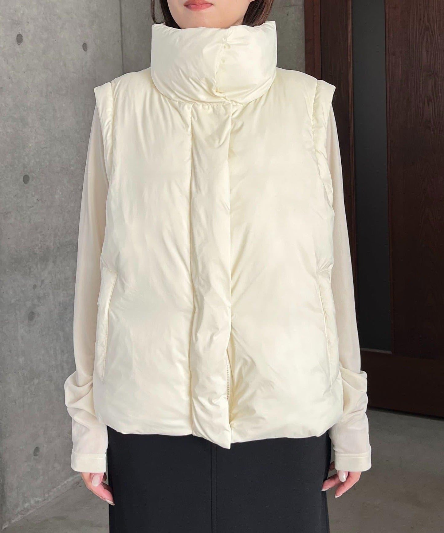 【輕量/保溫性優越】2WAY中棉羽絨夾克