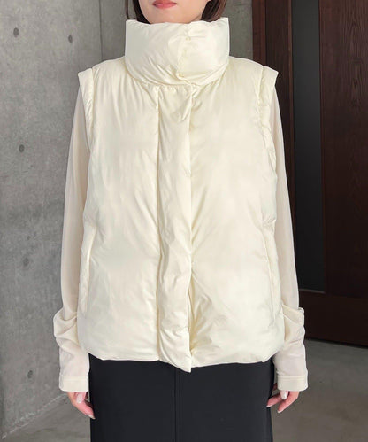 【輕量/保溫性優越】2WAY中棉羽絨夾克