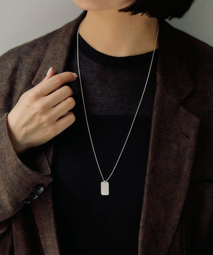 《/スターリングシルバー使用》姓名吊牌項鍊