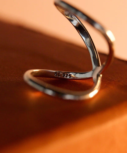 《インフルエンサーuchida企畫/スターリングシルバー》無限戒指