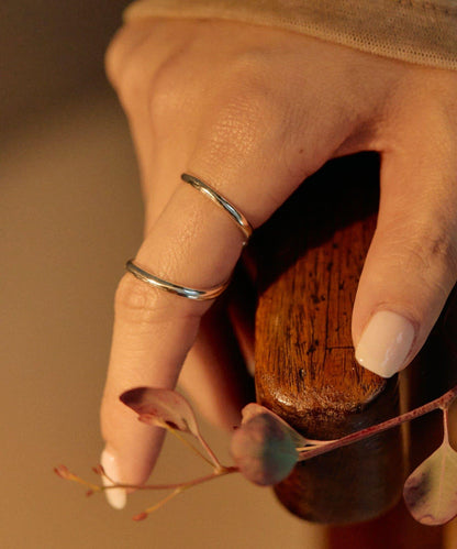 《インフルエンサーuchida企畫/スターリングシルバー》無限戒指