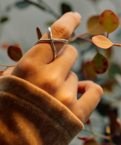 《インフルエンサーuchida企畫/スターリングシルバー》無限戒指