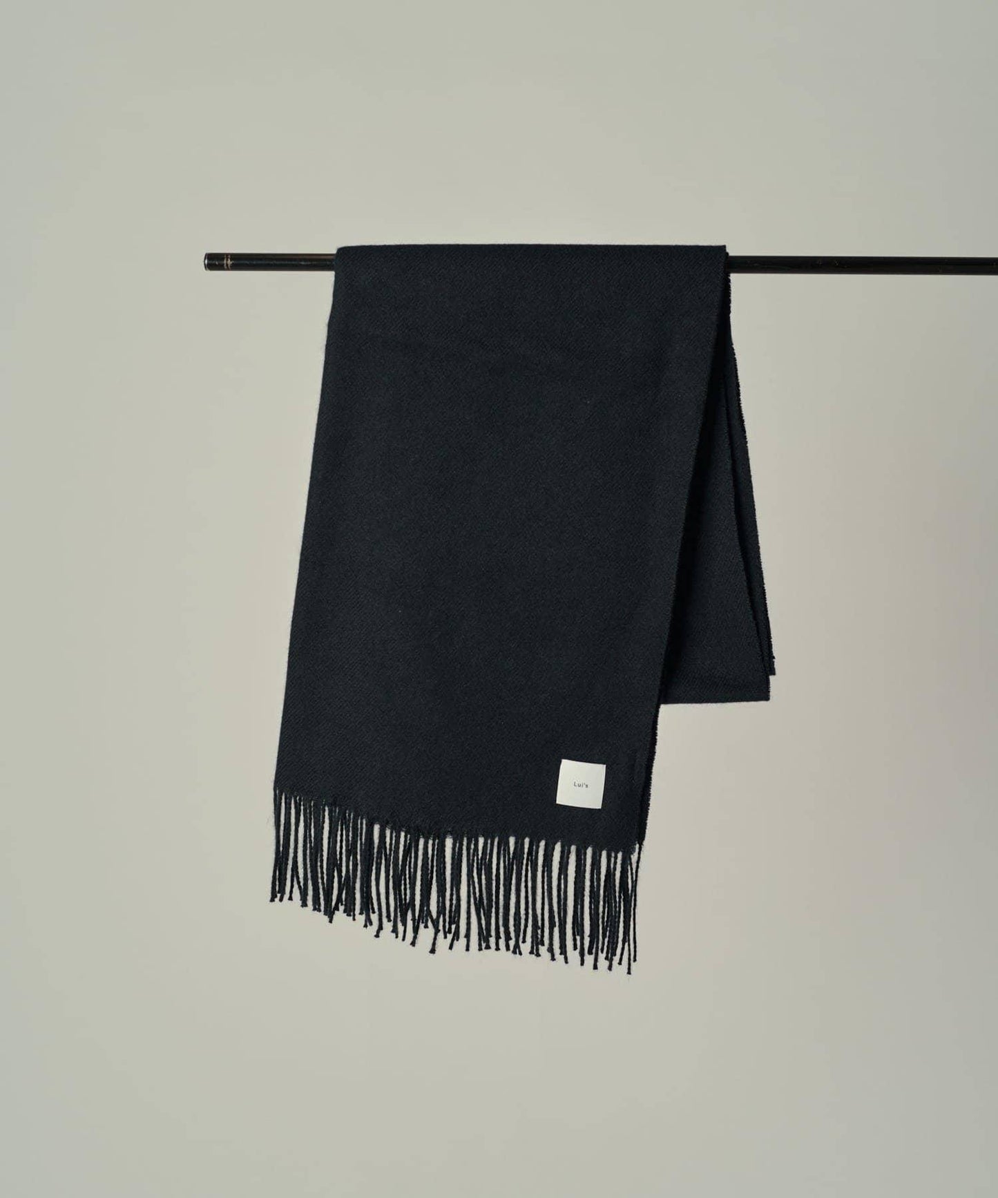 羊絨觸感彩色長款圍巾