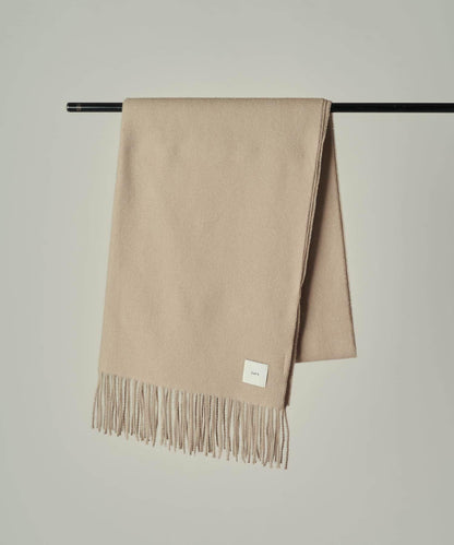 羊絨觸感彩色長款圍巾