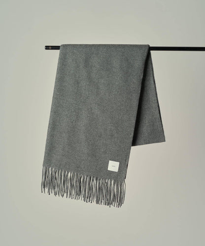 羊絨觸感彩色長款圍巾