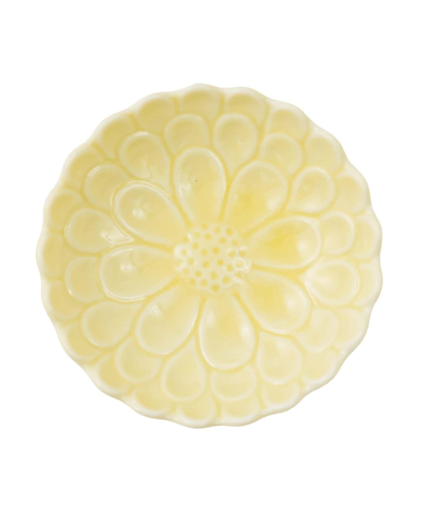 玻璃貫入小碟福壽草/花開，新春餐具