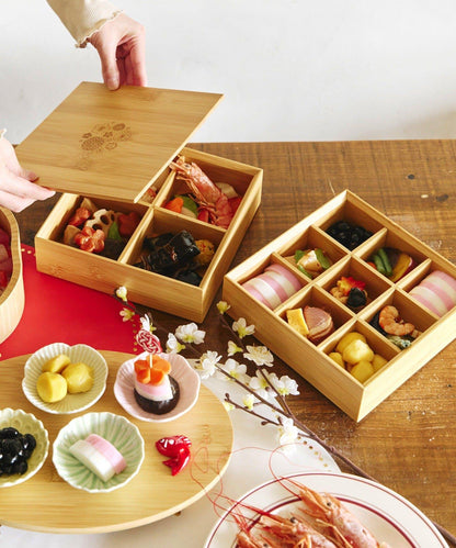 玻璃貫入小碟桃花/花開，新春餐具