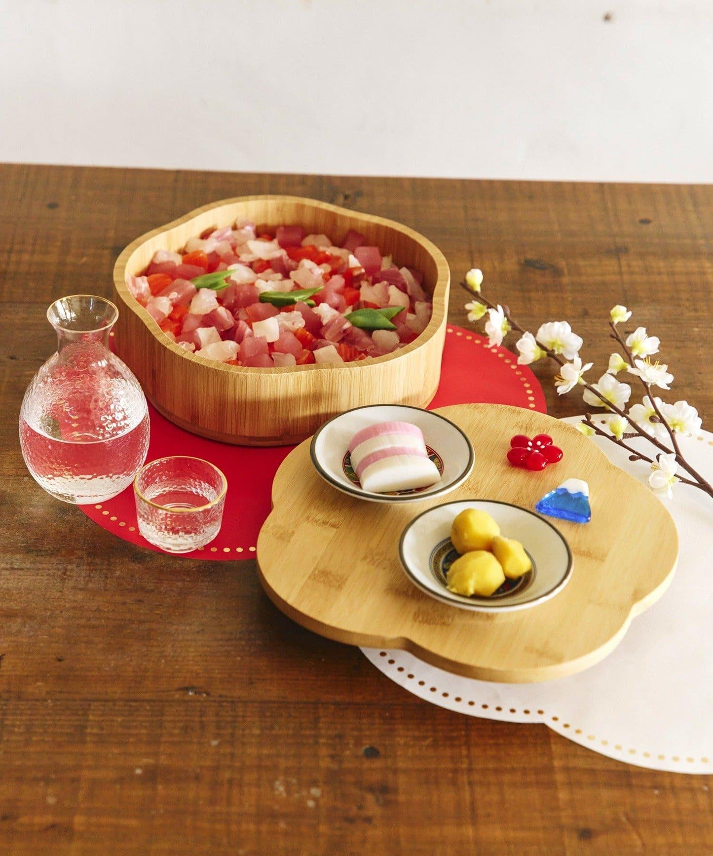 《商品》花卉單盤/花開新春餐具