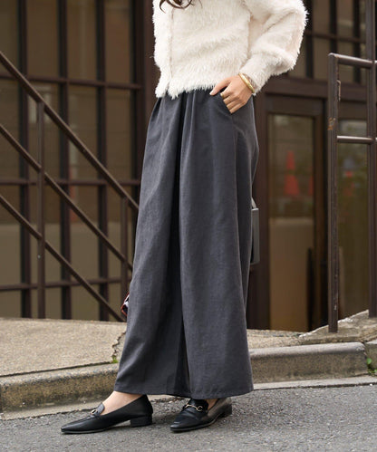 日常百搭高腰闊腿喇叭褲