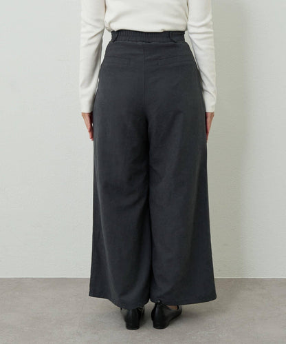 日常百搭高腰闊腿喇叭褲