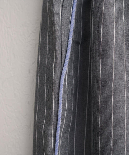 【natural couture】側邊條紋休閒褲