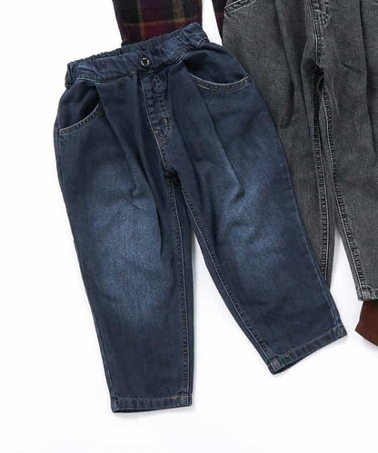 加絨保暖寬鬆打褶長褲 10分丈