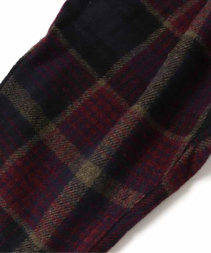 加絨保暖寬鬆打褶長褲 10分丈